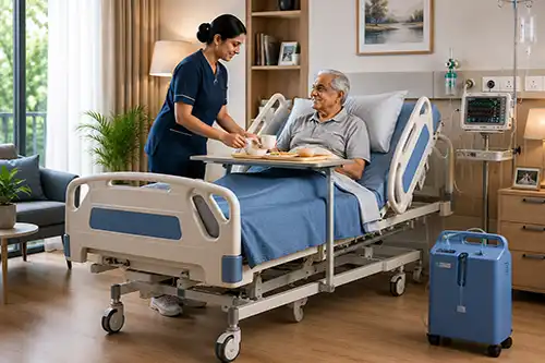 Hospital at home setup